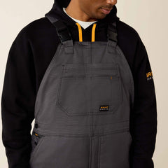Rebar DuraCanvas Stretch Insulated Bib Men - REBAR GRAY