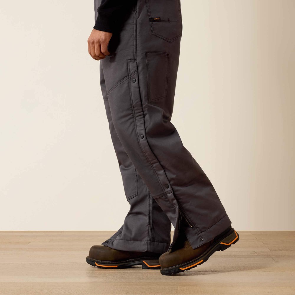 Rebar DuraCanvas Stretch Insulated Bib Men - REBAR GRAY