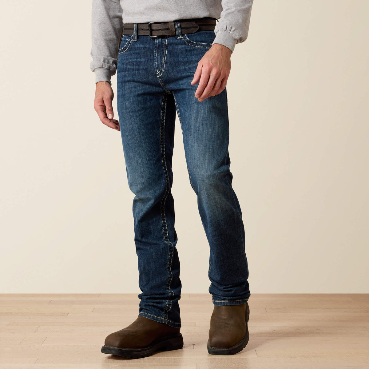 FR M7 Slim Stretch DuraLight Shoreway Straight Leg Jean Men - KELBY