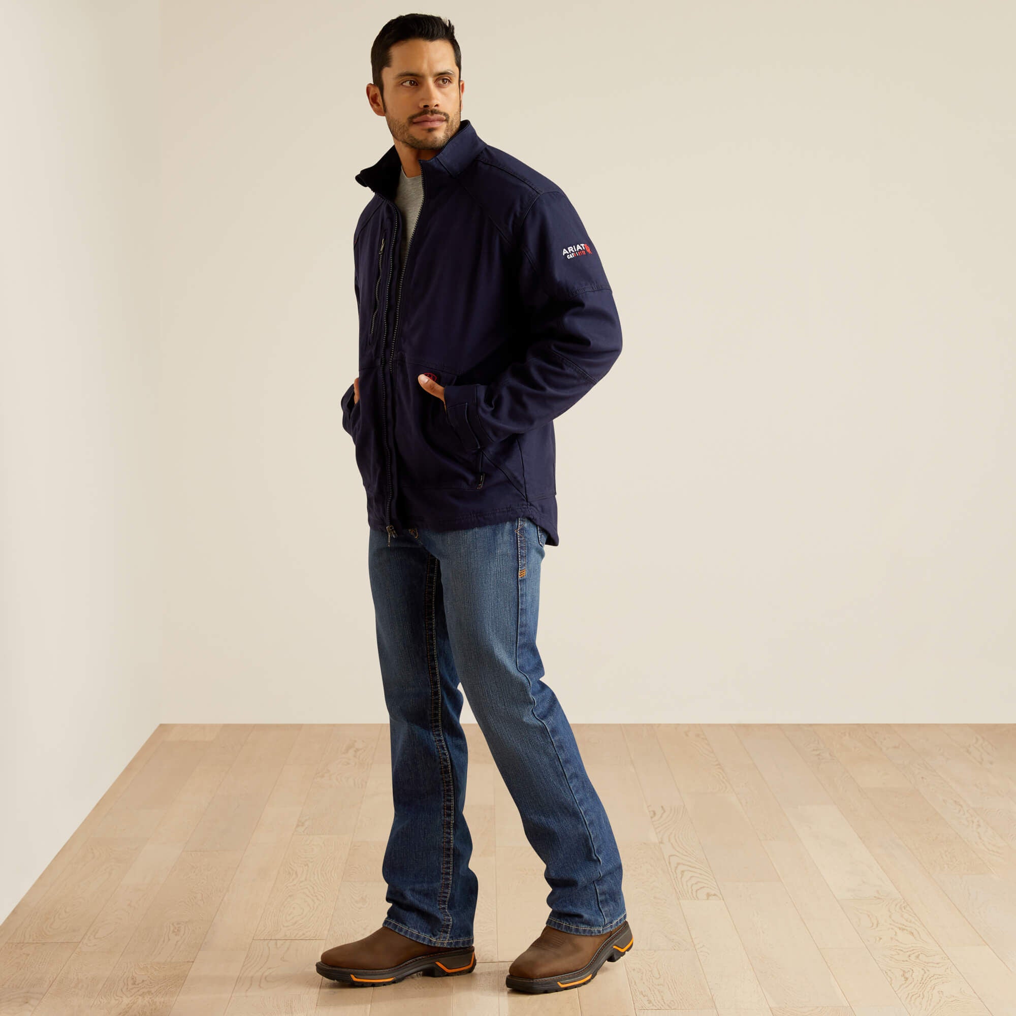 FR DuraLight Cordura Canvas Field Jacket Men - NAVY