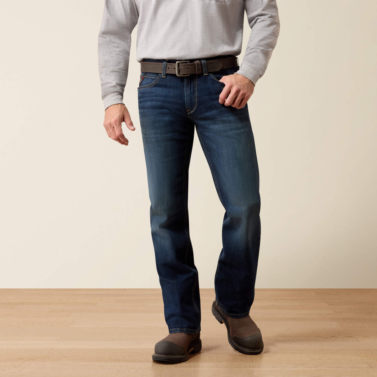 FR M4 Relaxed Lightweight DuraStretch Boot Cut Jeans Men - WOODLAKE