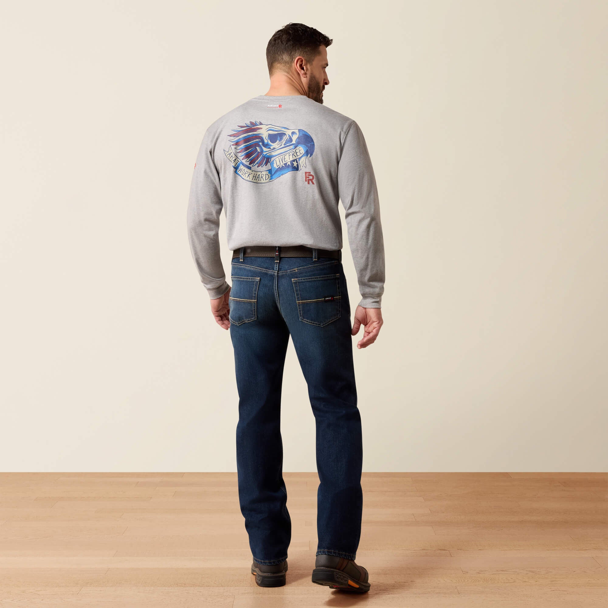 FR M4 Relaxed Lightweight DuraStretch Boot Cut Jeans Men - WOODLAKE