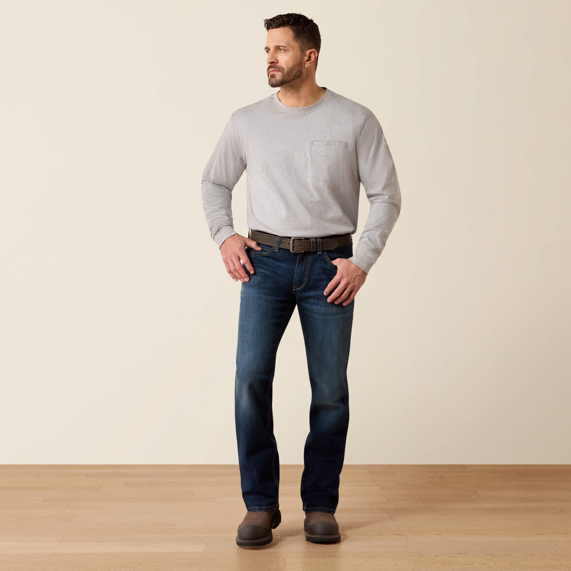 FR M4 Relaxed Lightweight DuraStretch Boot Cut Jeans Men - WOODLAKE