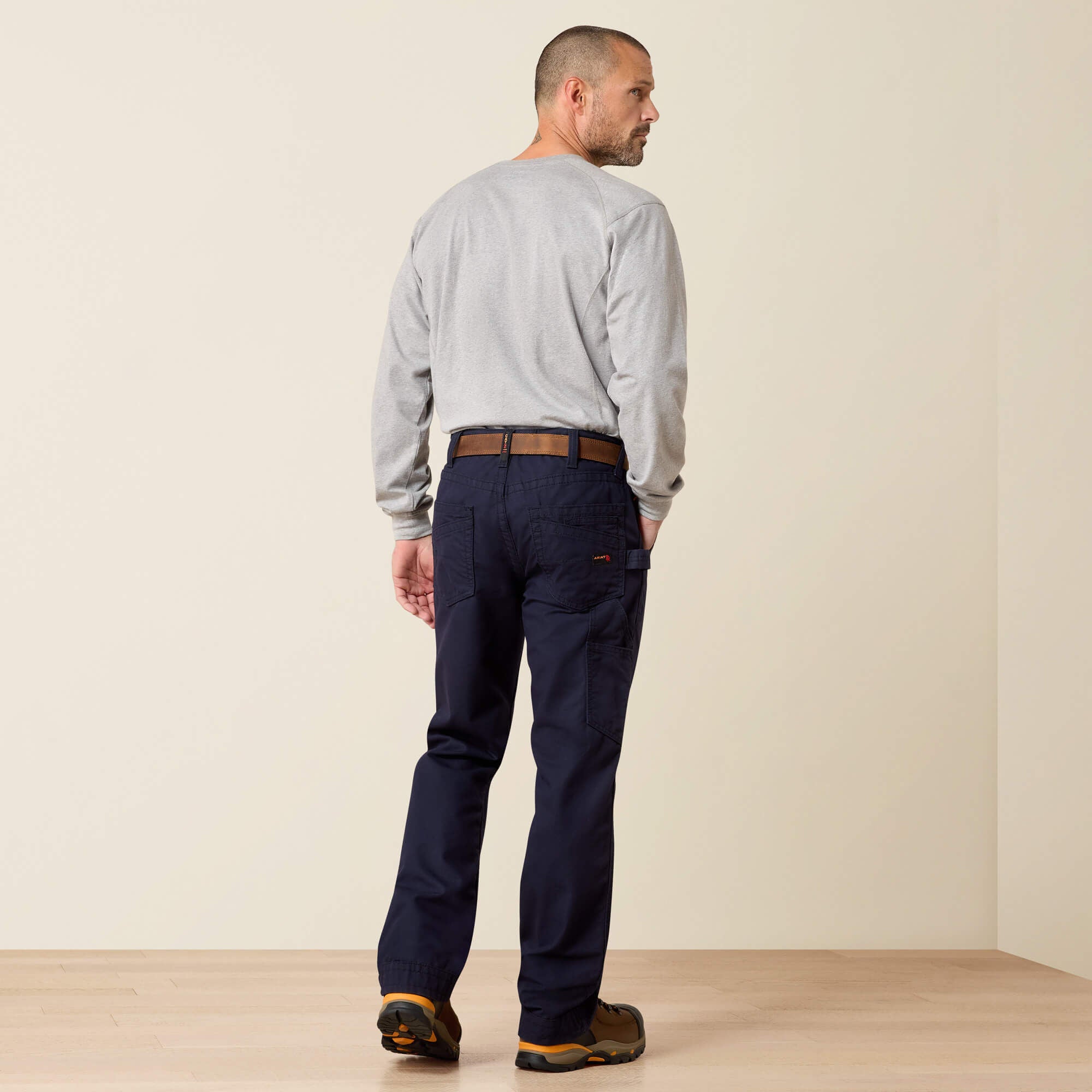 FR M4 Relaxed Workhorse Boot Cut Pant Men - NAVY