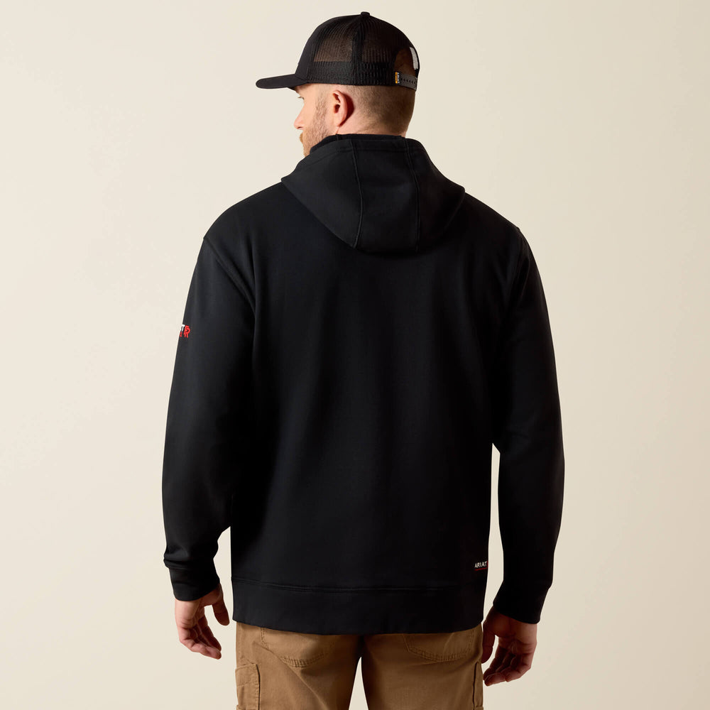 FR DuraStretch Full Zip Hoodie Men - BLACK