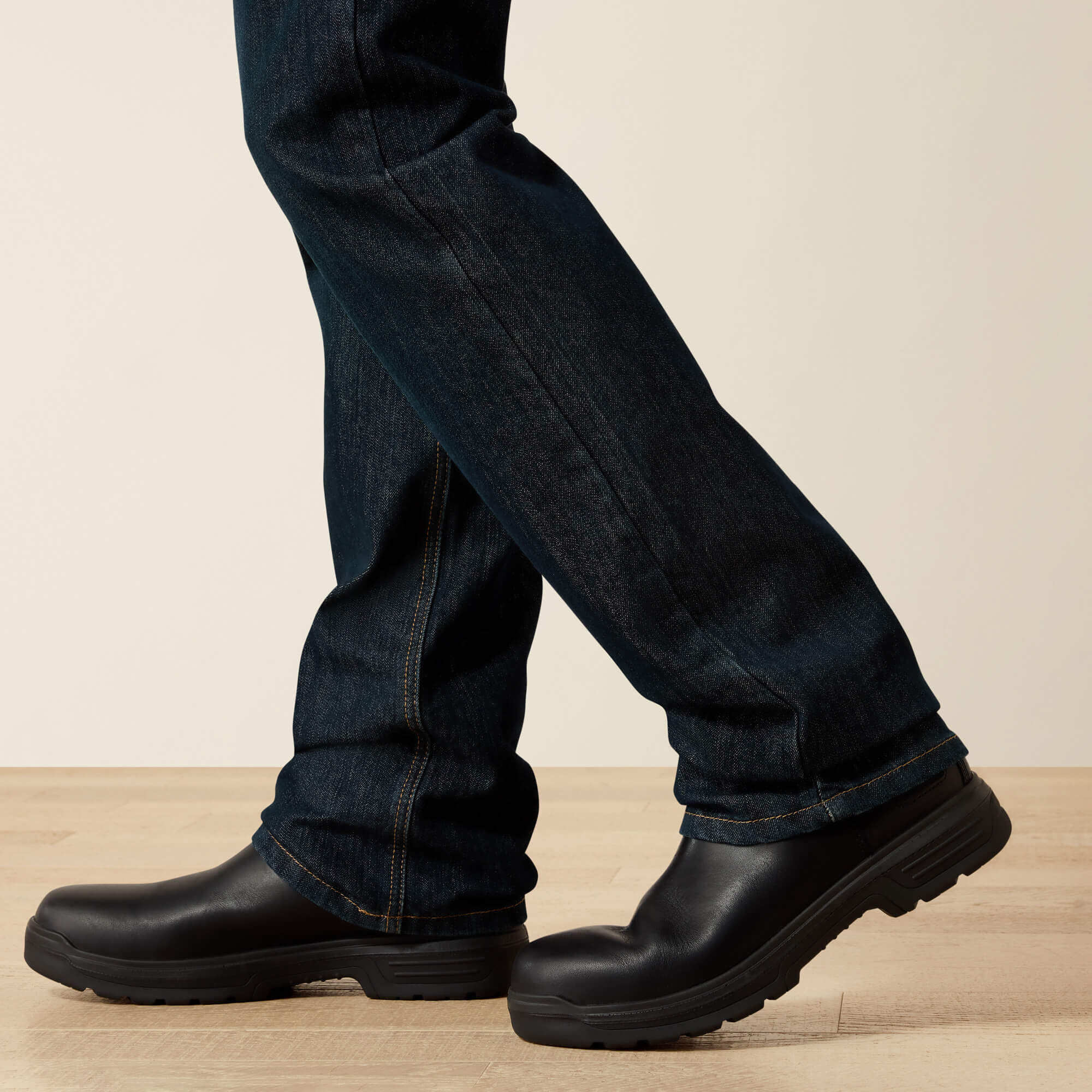 Rebar M7 Slim DuraStretch Basic Stackable Straight Leg Jean Men - BLACKSTONE