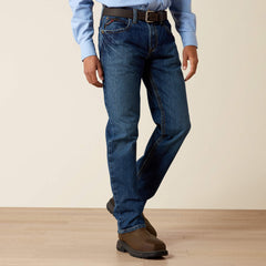 FR M3 Loose Basic Stackable Straight Leg Jean Men - FLINT