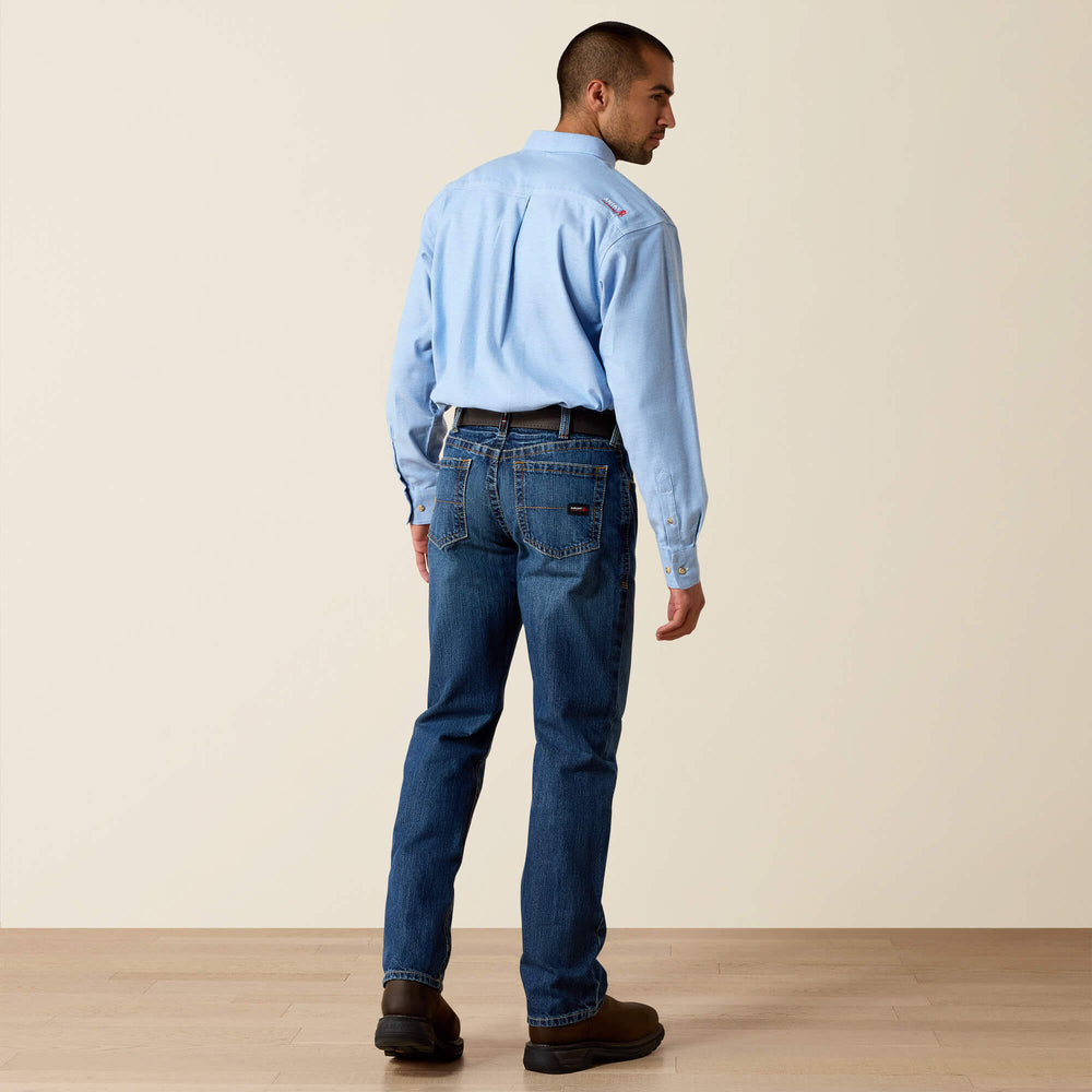 FR M3 Loose Basic Stackable Straight Leg Jean Men - FLINT
