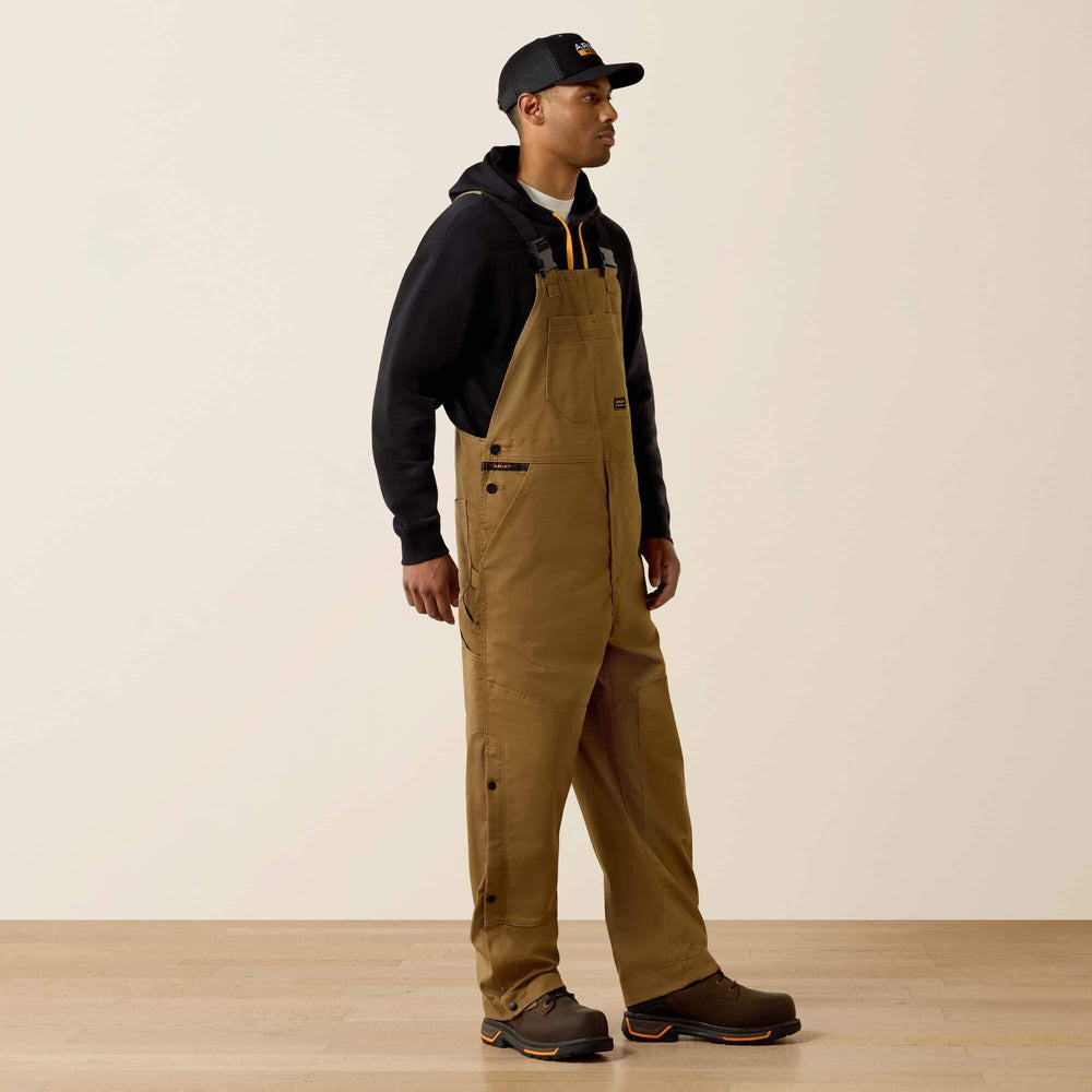 Rebar Duracanvas Unlined Bib Men - FIELD KHAKI