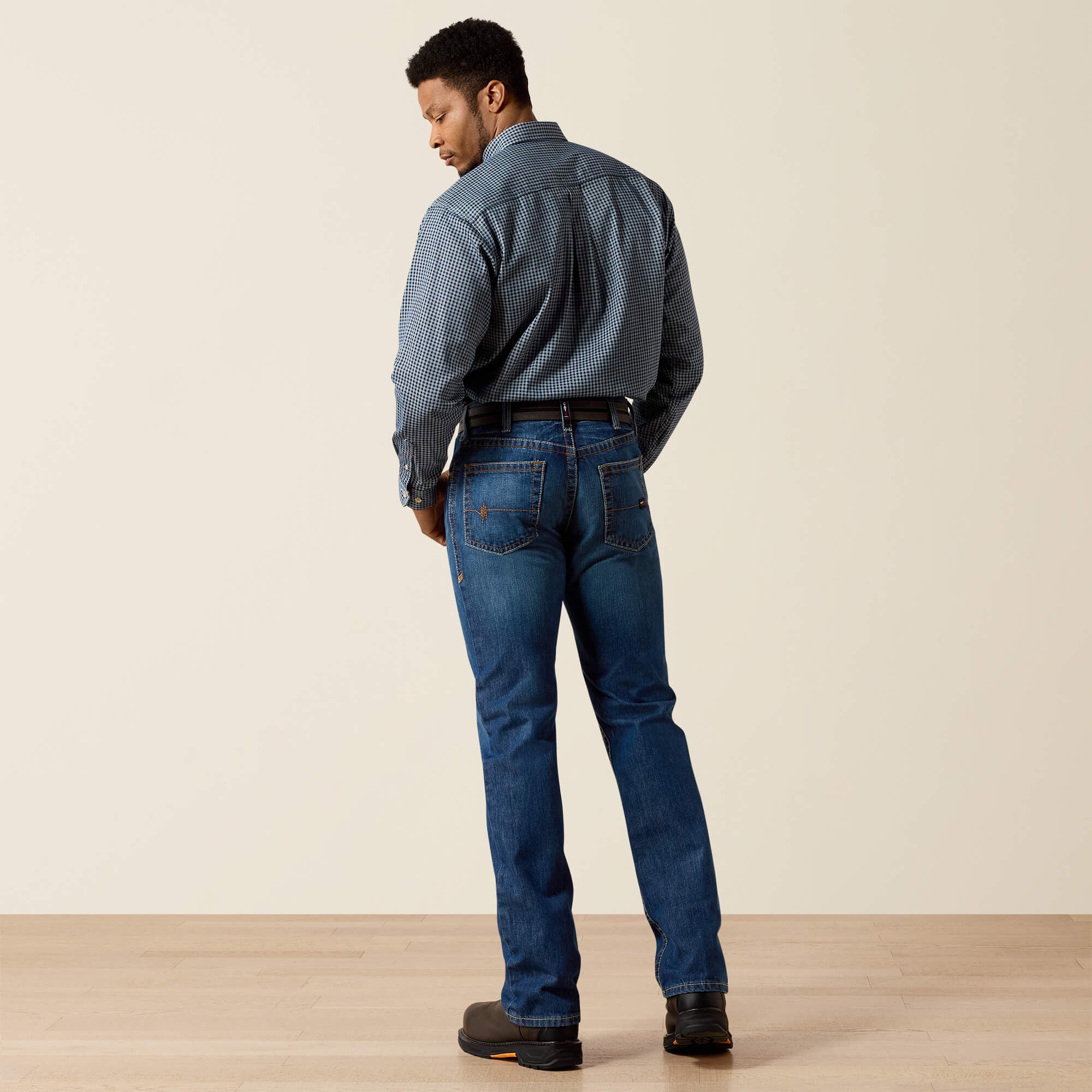 FR M4 Relaxed Basic Boot Cut Jean Men - FLINT