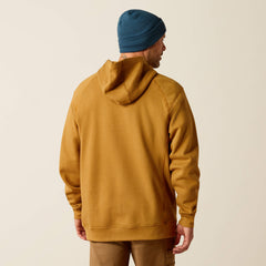 FR Rev Pullover Hoodie Men - GOLDEN BROWN