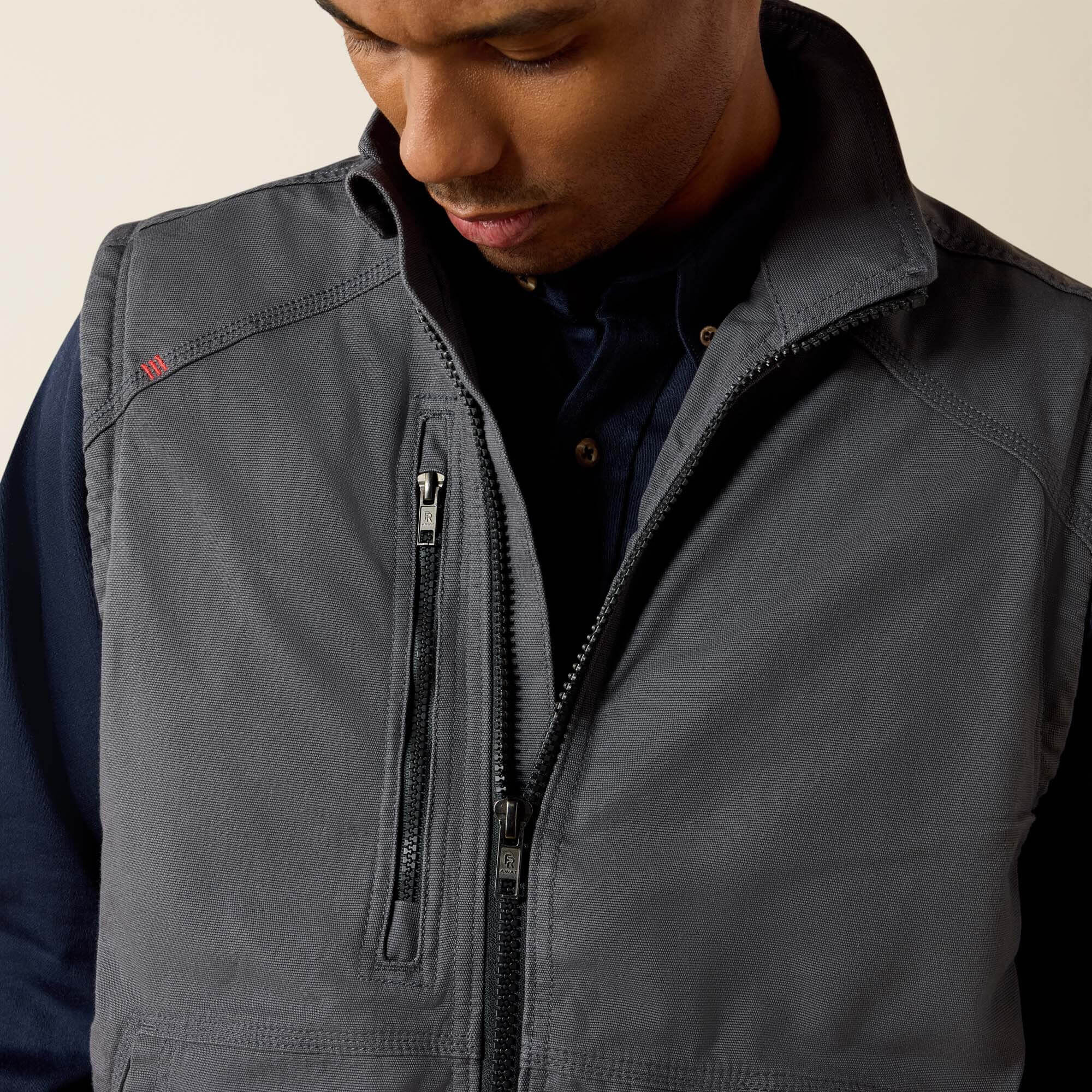 FR DuraLight Cordura Canvas Vest Men - IRON GREY