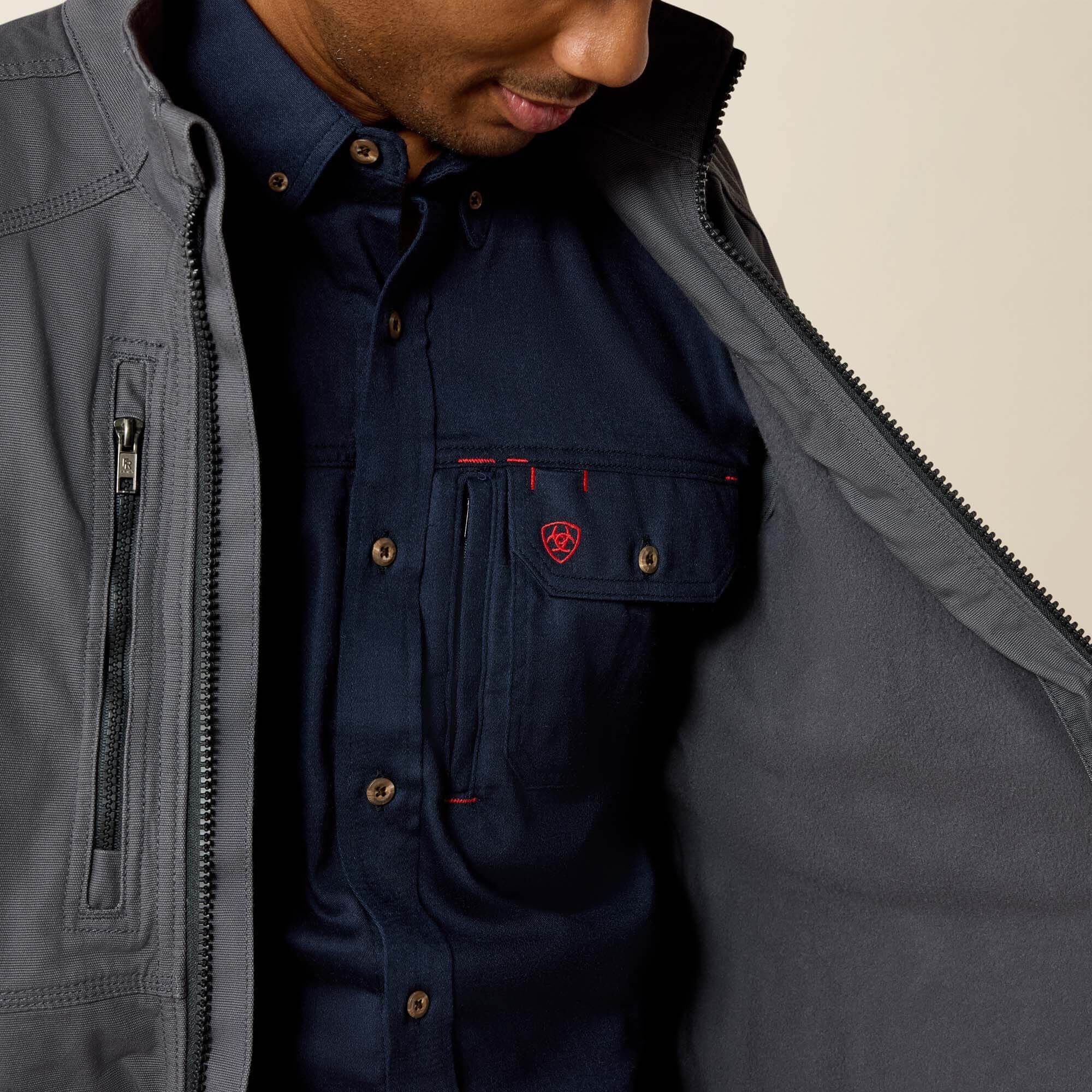 FR DuraLight Cordura Canvas Vest Men - IRON GREY