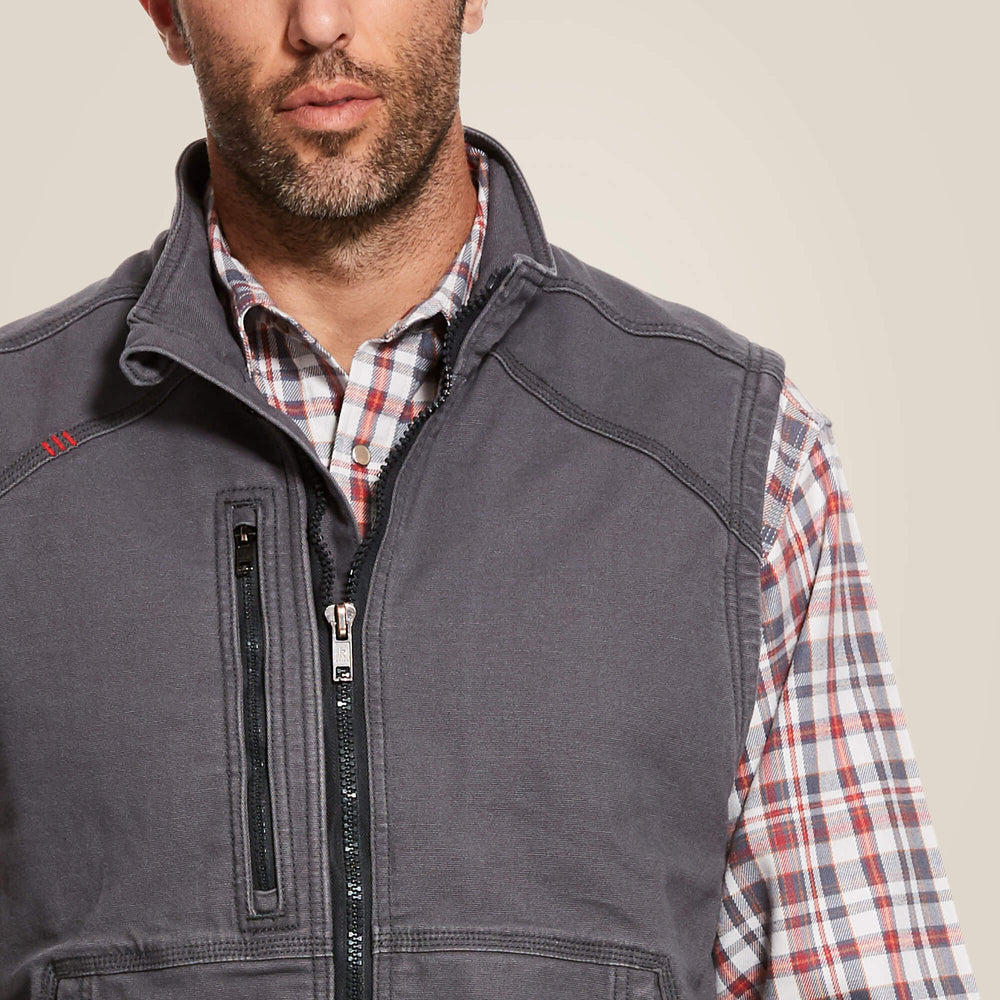 FR DuraLight Cordura Canvas Vest Men - IRON GREY