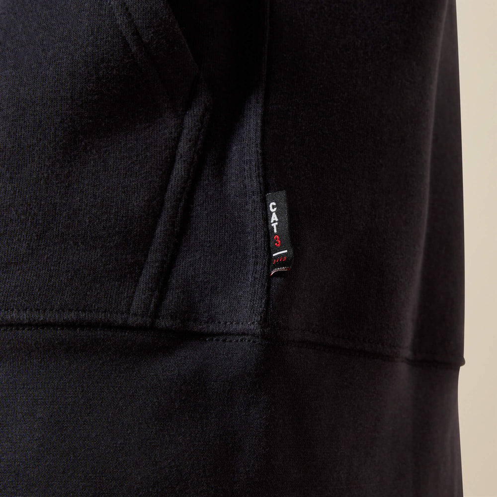 FR DuraStretch Heavyweight Fleece Full Zip Hoodie Men - BLACK