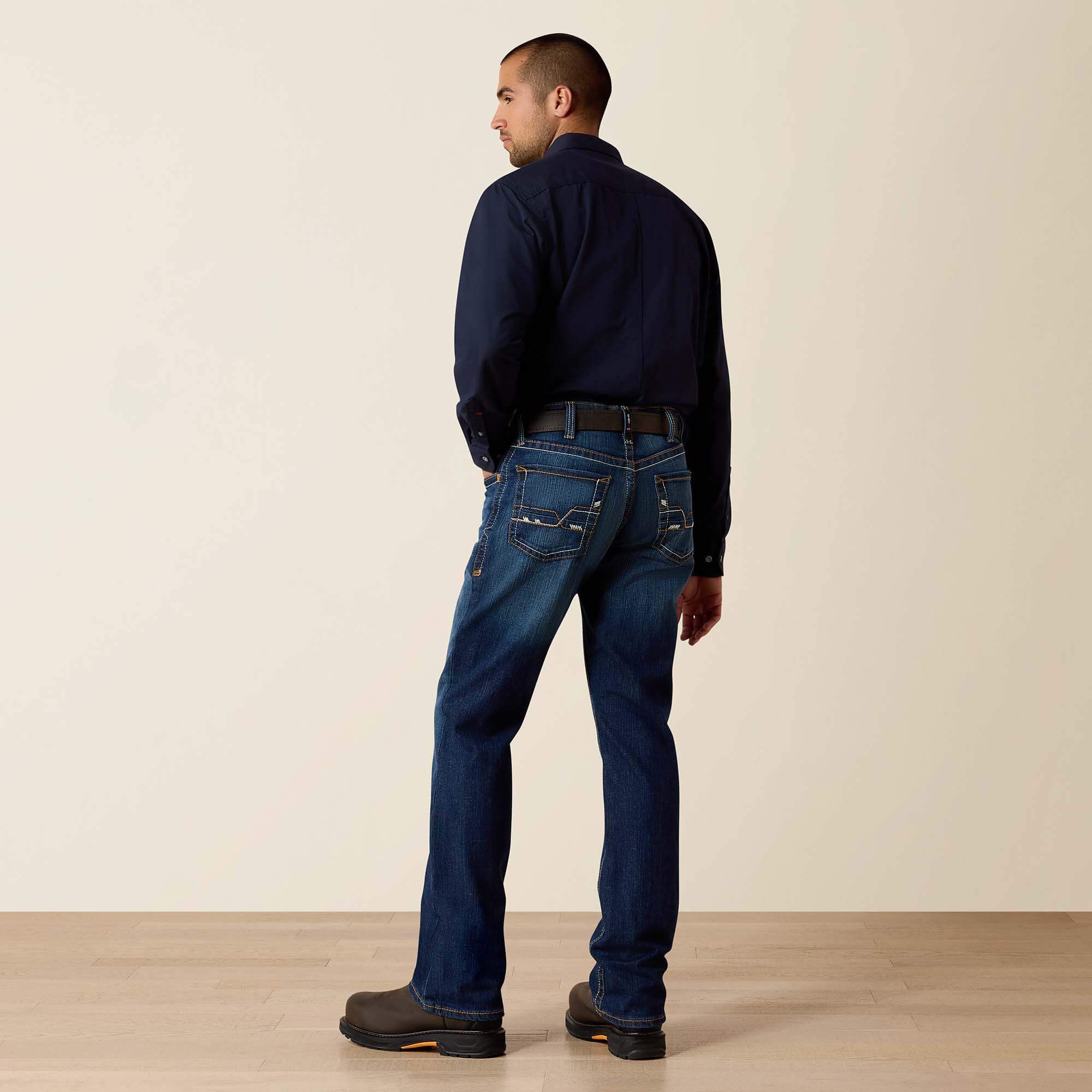 FR M4 Relaxed DuraStretch Stillwell Boot Cut Jean Men - CALDER