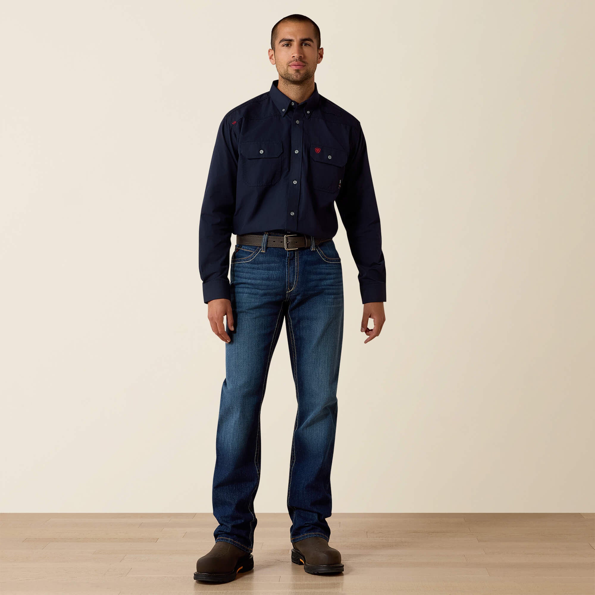 FR M4 Relaxed DuraStretch Stillwell Boot Cut Jean Men - CALDER