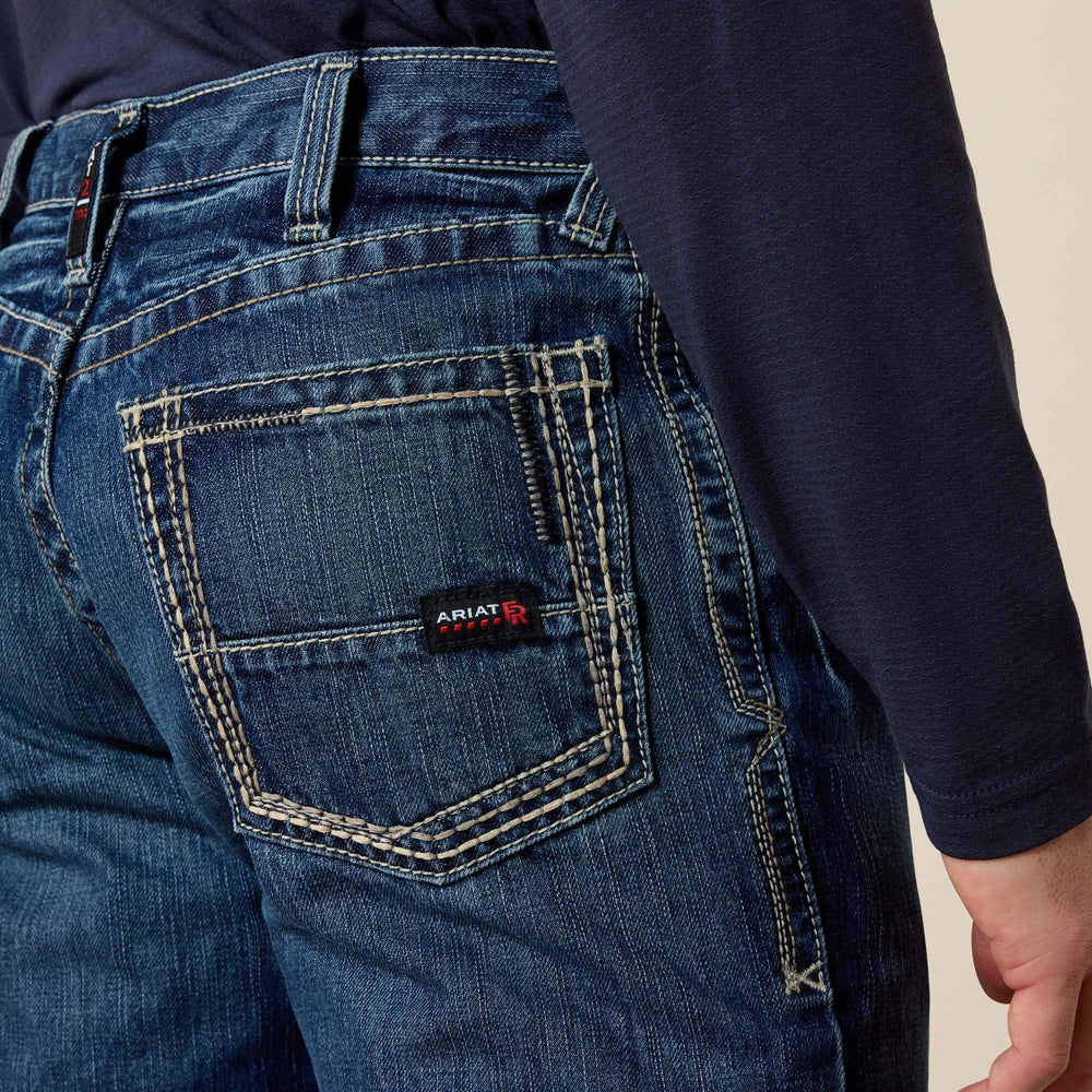 FR M4 Relaxed Boundary Boot Cut Jean Men - CLAY