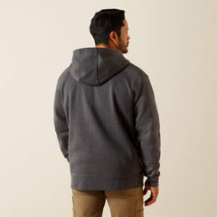 FR Rev Full Zip Hoodie Men - CHARCOAL HEATHER