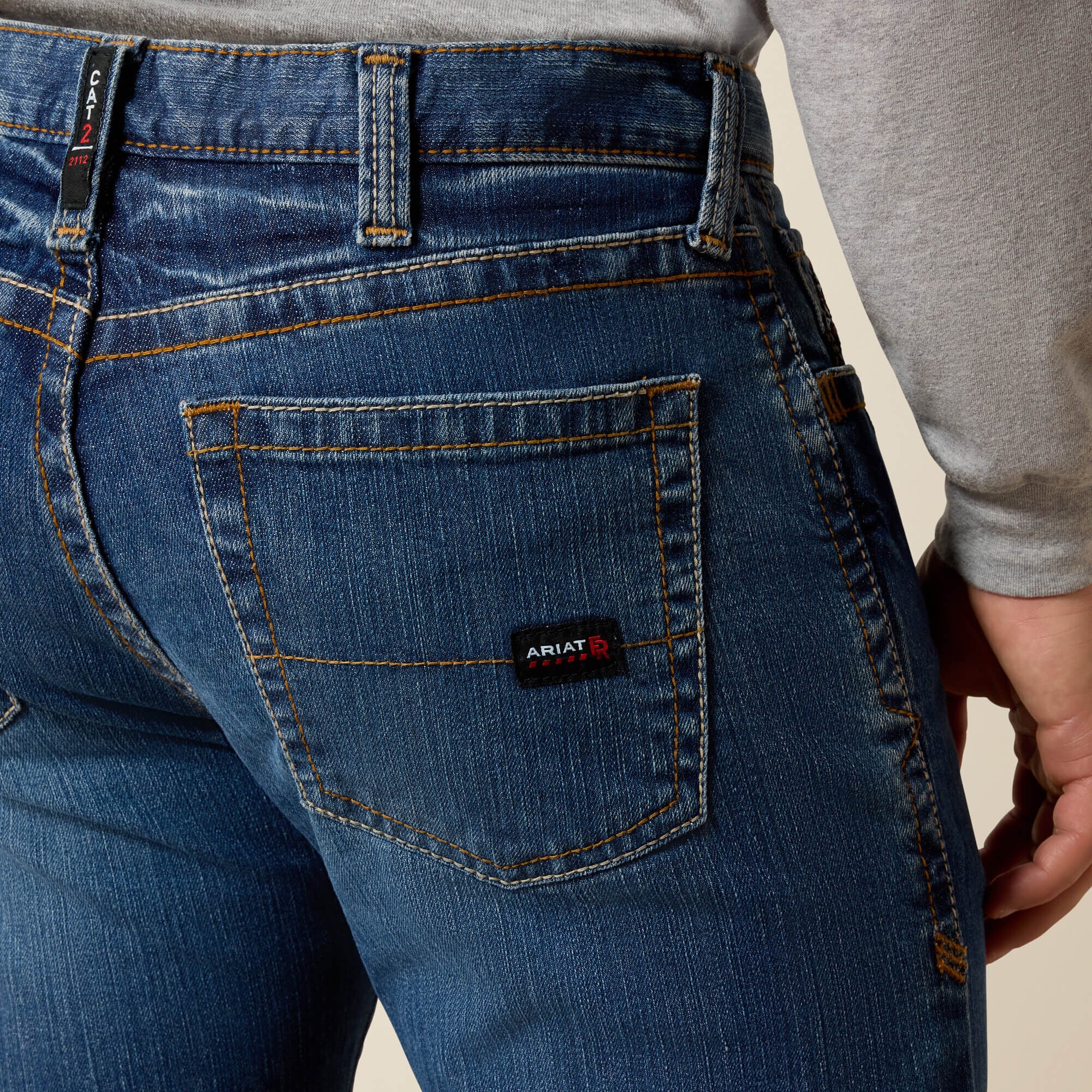 FR M7 Slim DuraStretch Basic Straight Leg Jean Men - FLINT