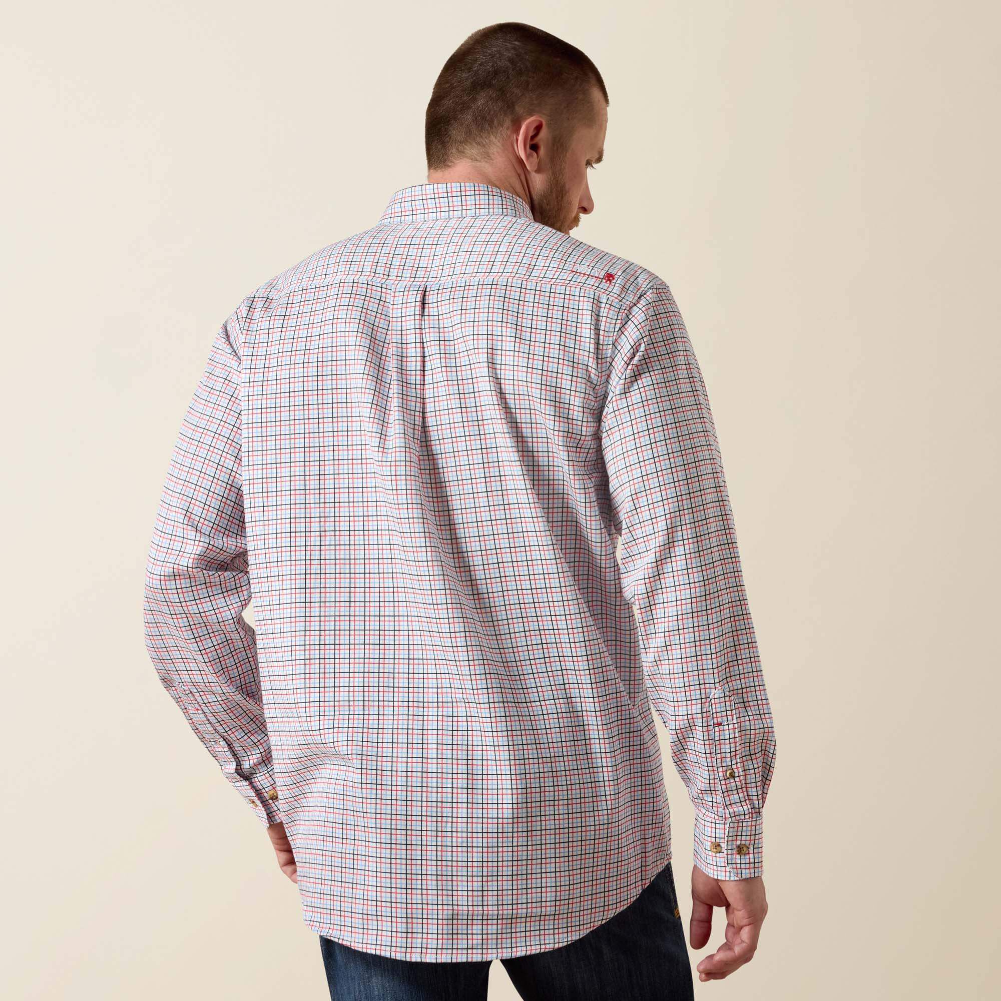 FR Basic Work Shirt Men - WHITE MULTI