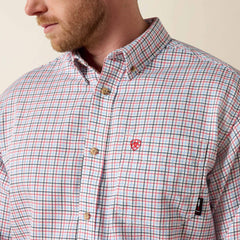 FR Basic Work Shirt Men - WHITE MULTI