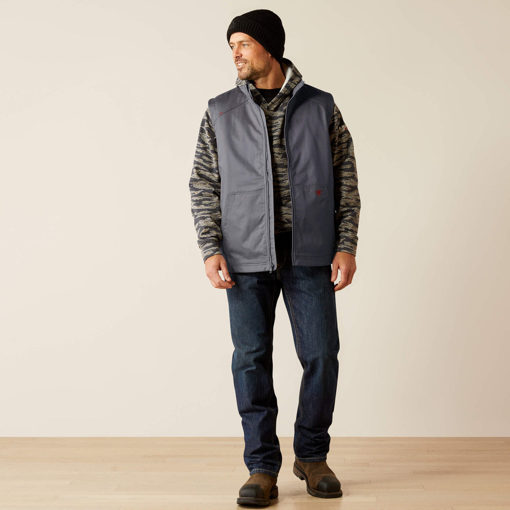 FR Basic Insulated Vest Men - IRON GREY