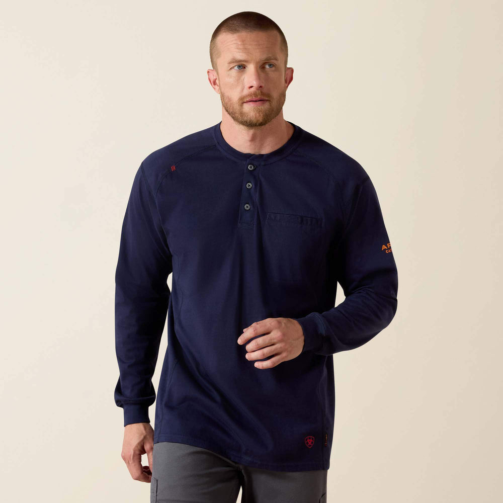 FR Air Henley Men - NAVY