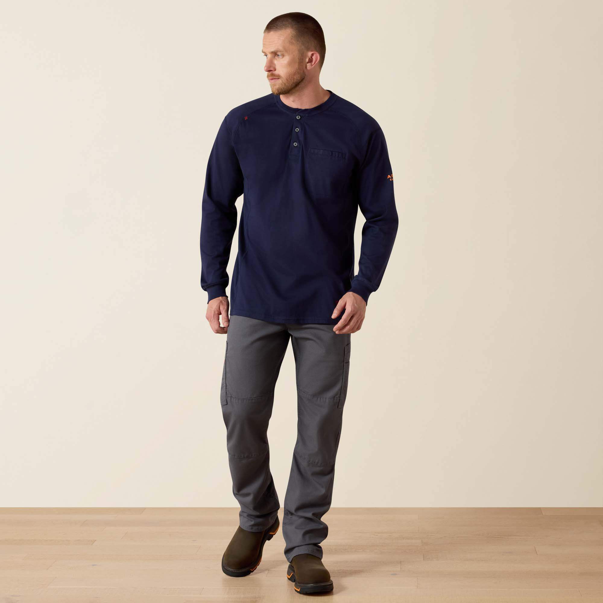 FR Air Henley Men - NAVY