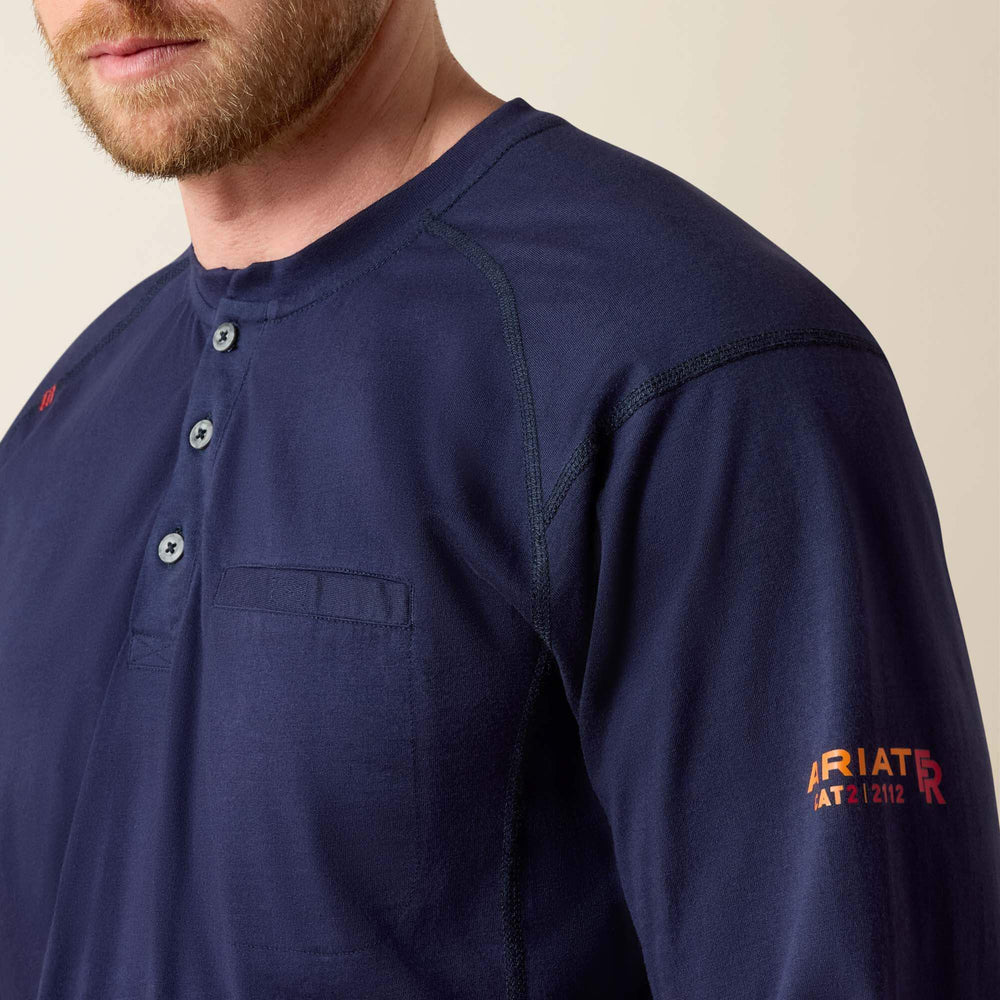 FR Air Henley Men - NAVY