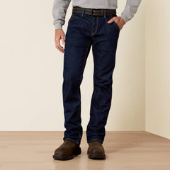 FR M7 Slim DuraStretch Workhorse Stackable Straight Leg Jean Men - RINSE