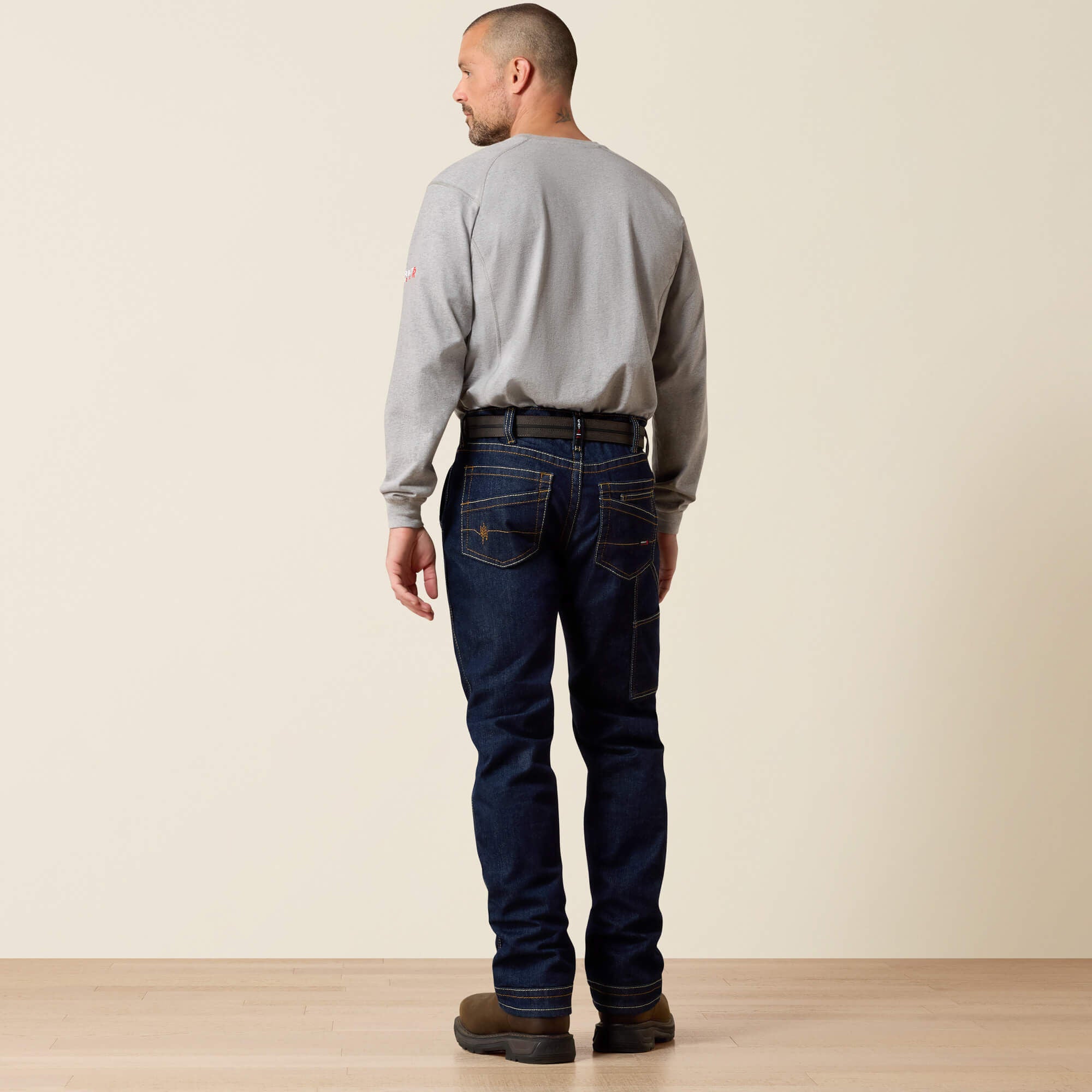 FR M7 Slim DuraStretch Workhorse Stackable Straight Leg Jean Men - RINSE