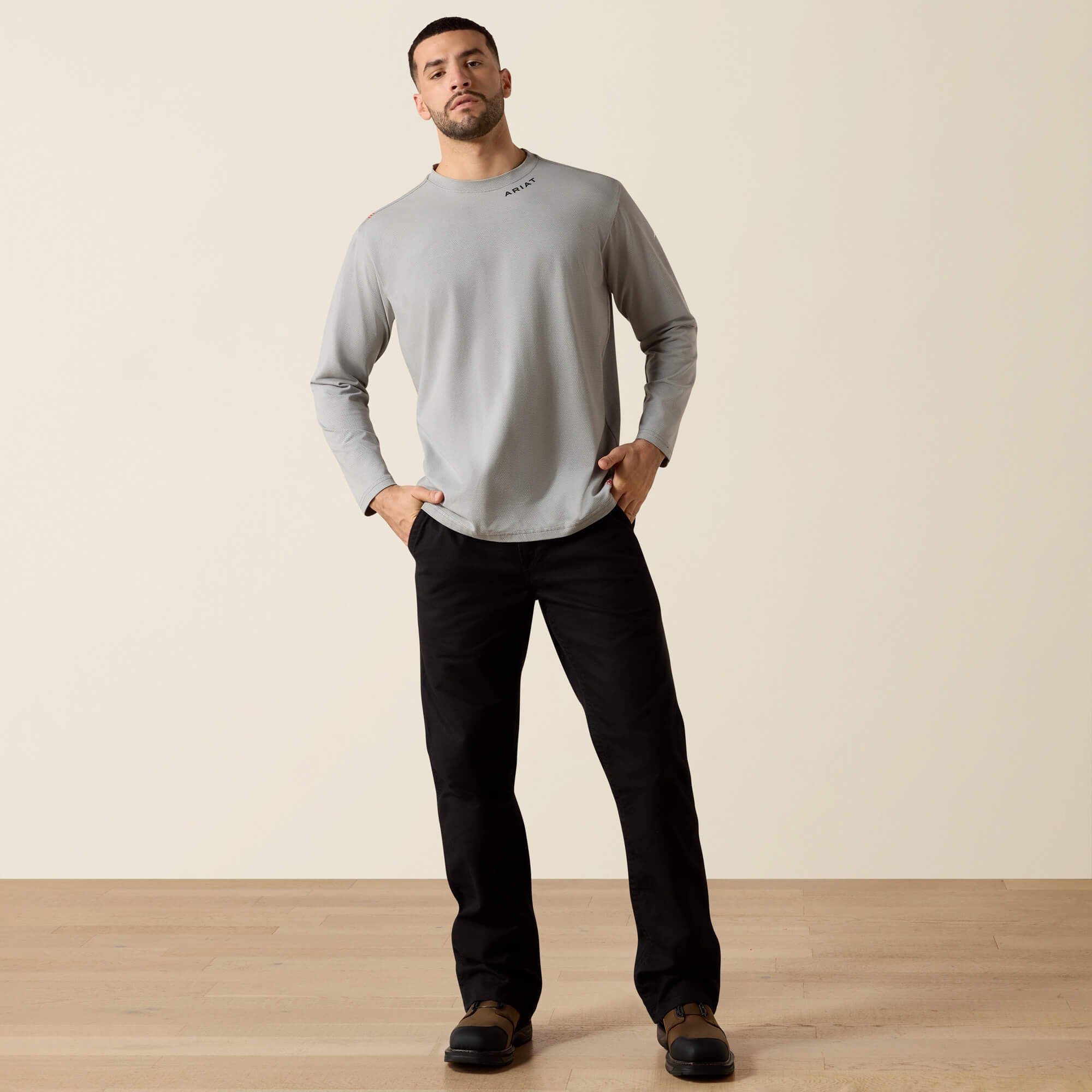 FR Baselayer T-Shirt Men - SILVER FOX