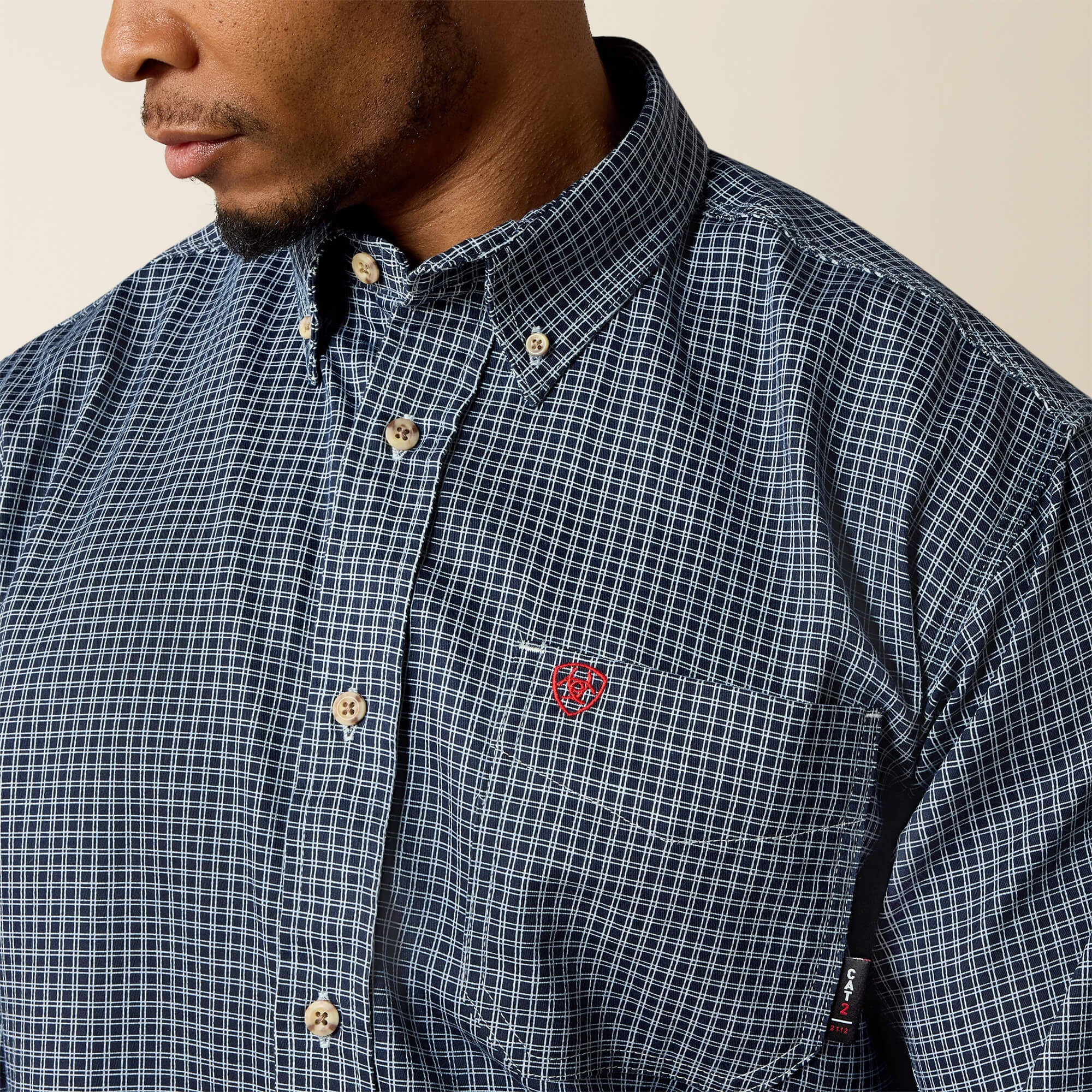 FR Basic Work Shirt Men - BLUE MULTI