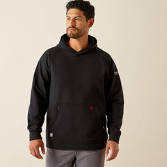 FR DuraStretch Work Hard Live Free Hoodie Men - BLACK