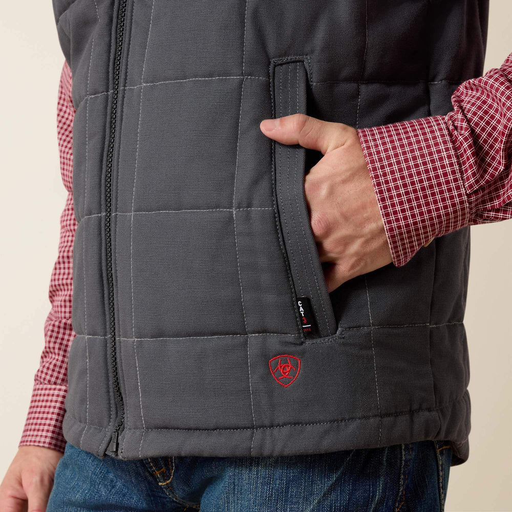 FR Crius Insulated Vest Men - IRON GREY