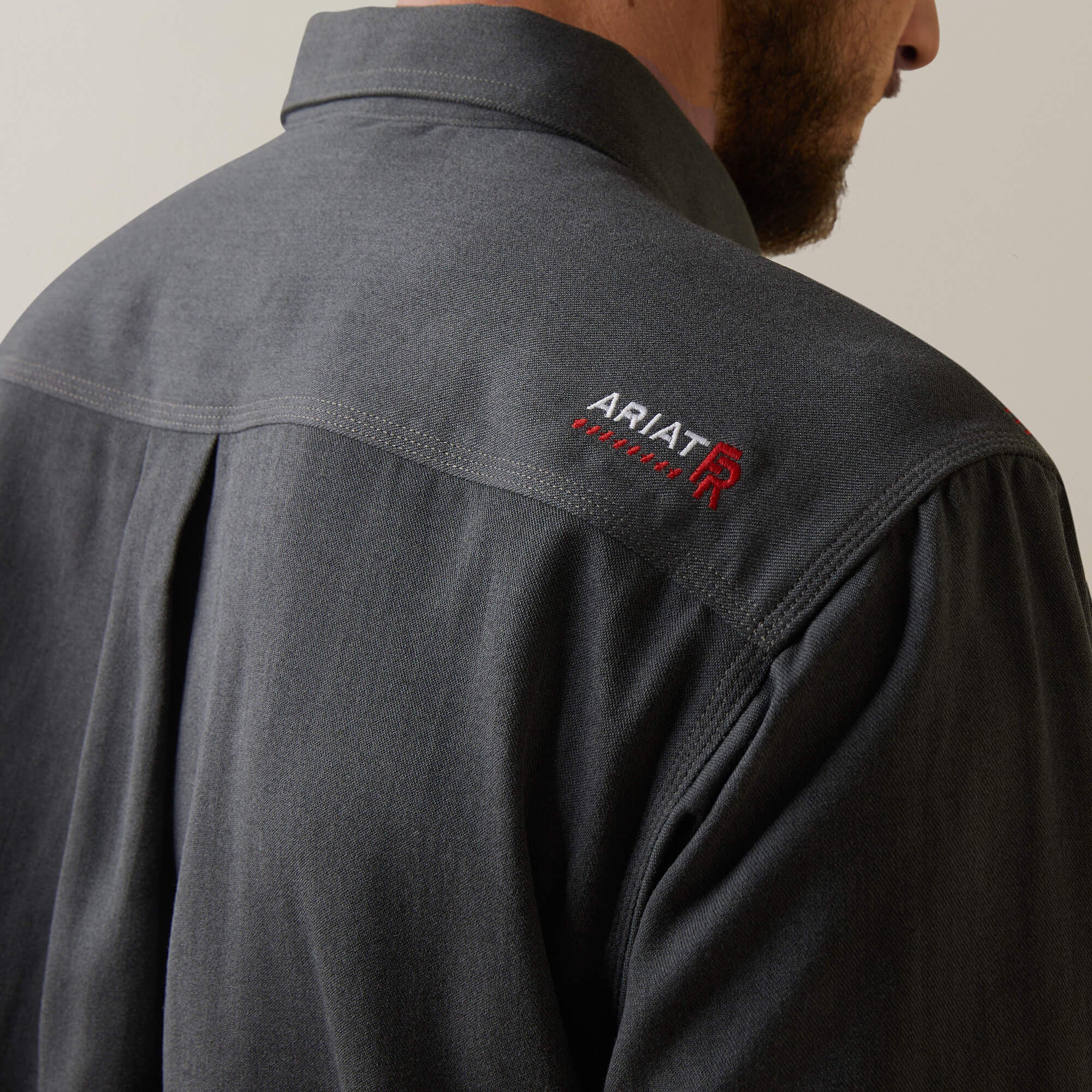 FR Air Inherent Work Shirt Men - CHARCOAL HEATHER