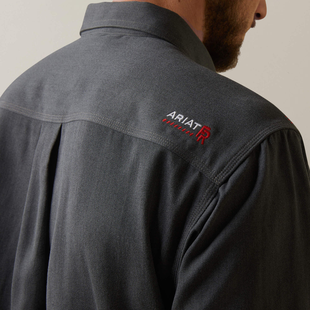 FR Air Inherent Work Shirt Men - CHARCOAL HEATHER