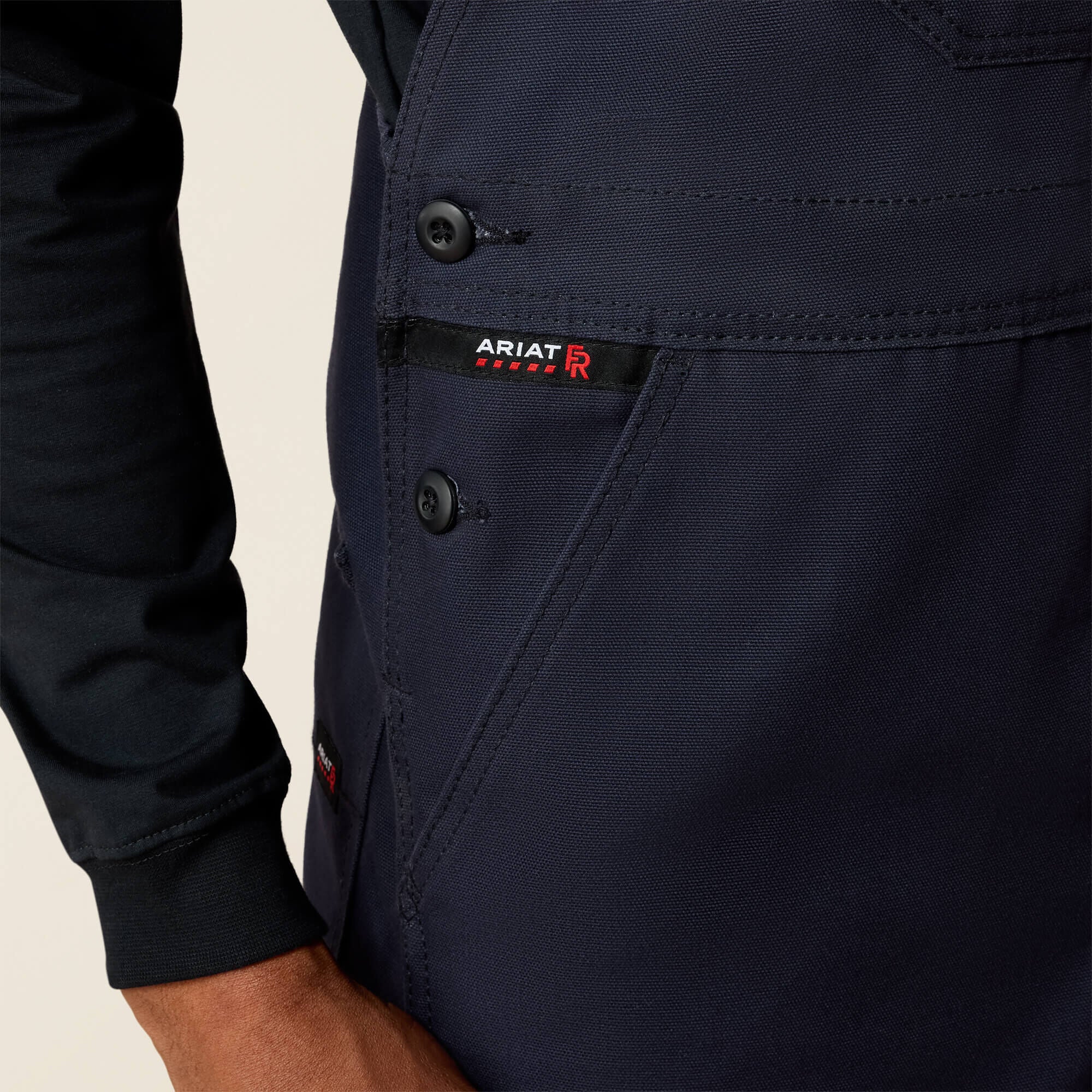 FR Canvas Unlined Bib Men - NAVY