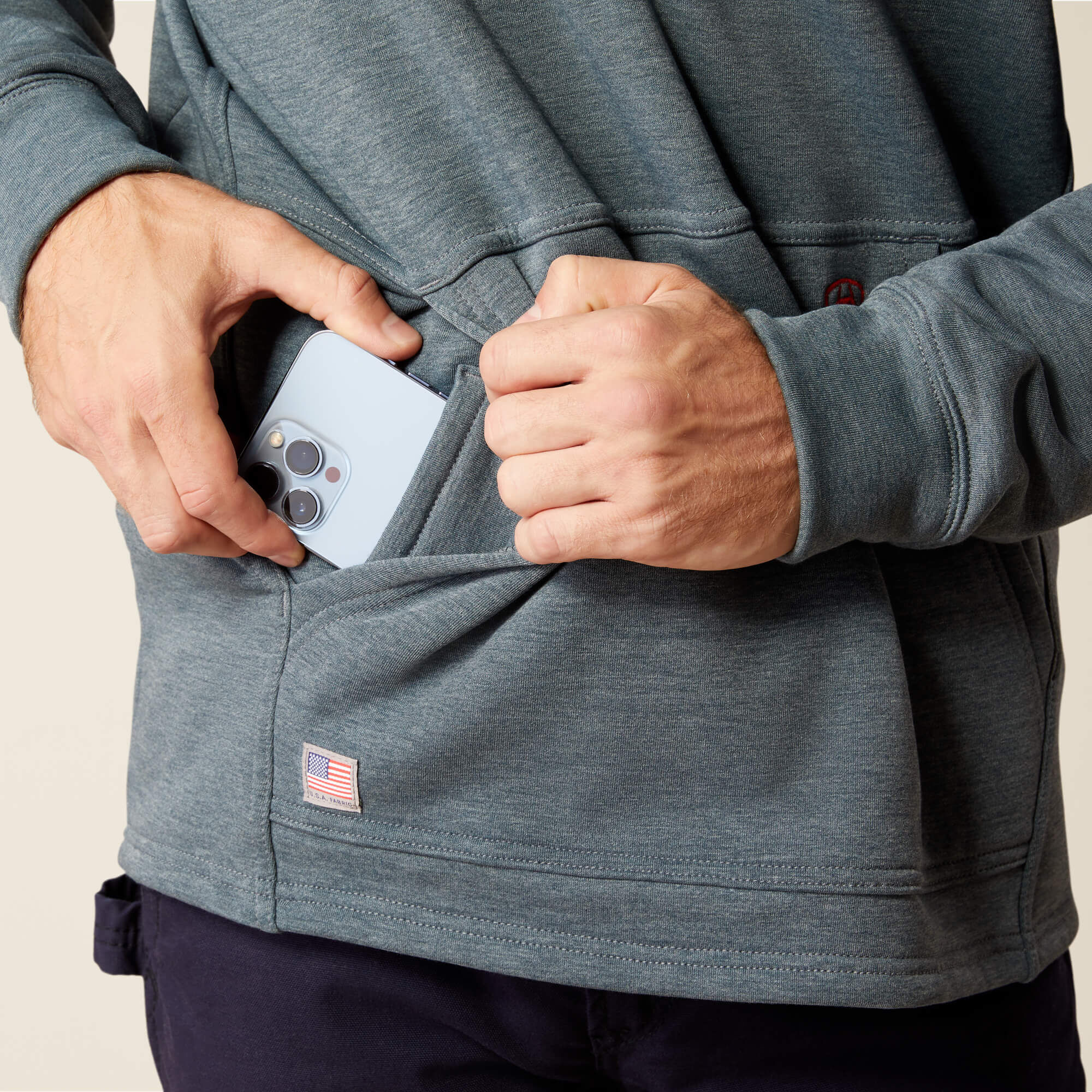 FR Primo Fleece 2.0 1/4 Zip Sweater Men - CHARCOAL GREY