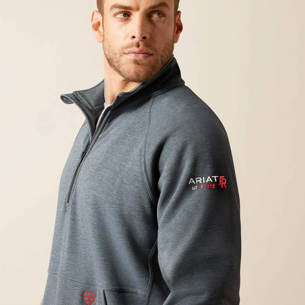 FR Primo Fleece 2.0 1/4 Zip Sweater Men - CHARCOAL GREY