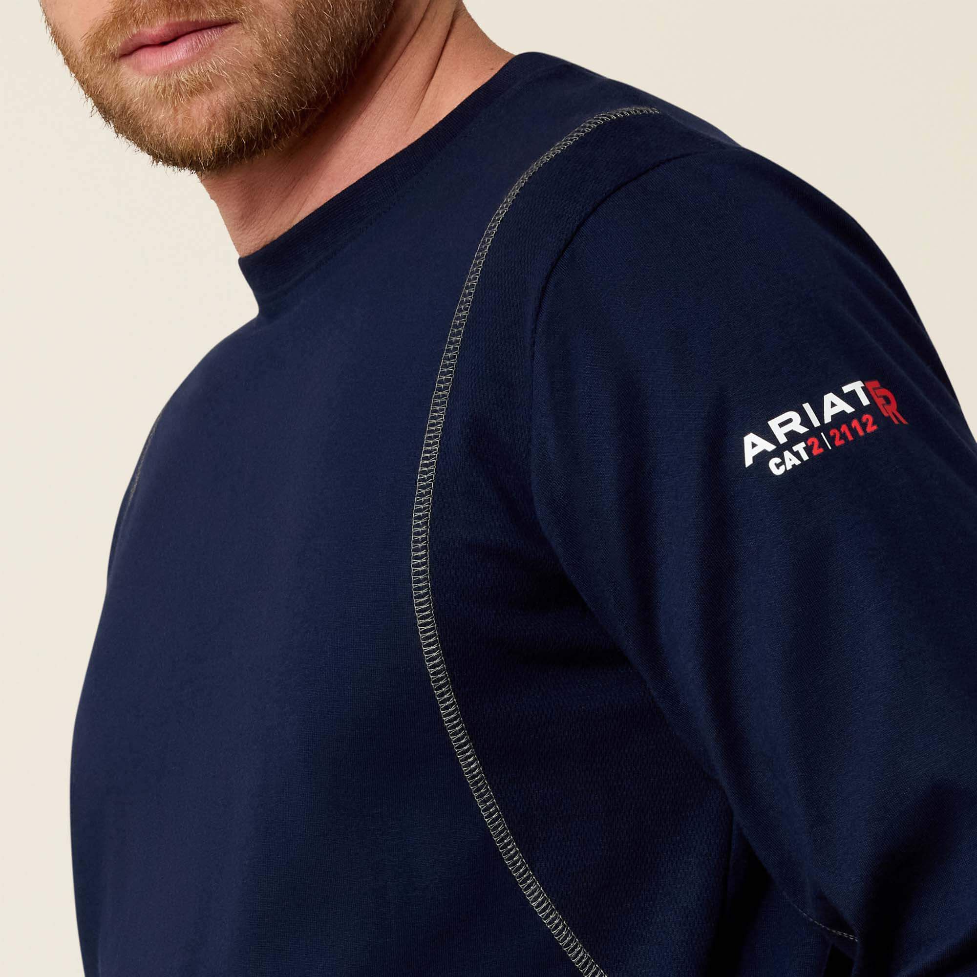 FR AC Crew T-Shirt Men - NAVY
