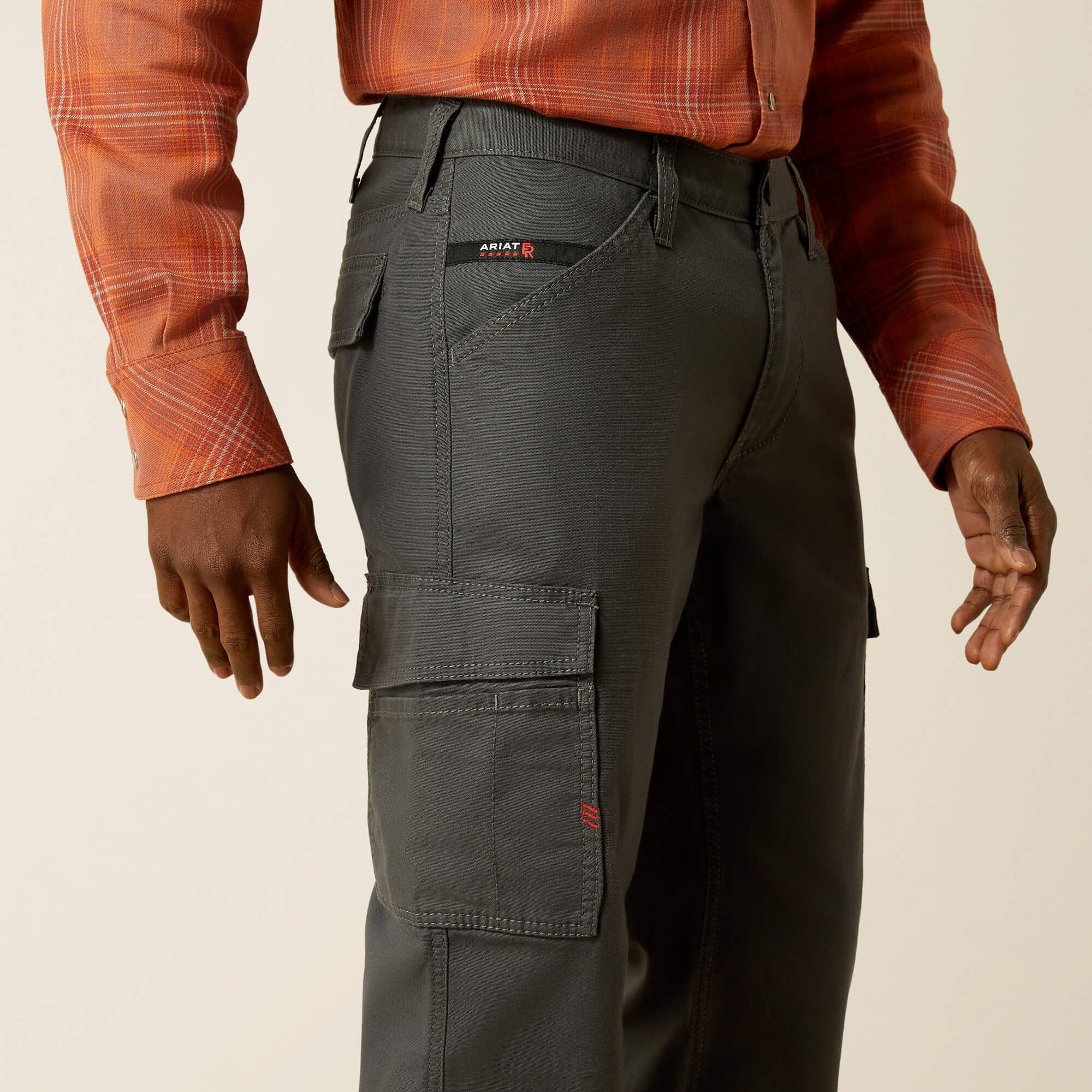 FR M4 Relaxed Lightweight Cargo DuraStretch Straight Leg Pants Men - CHARCOAL GREY