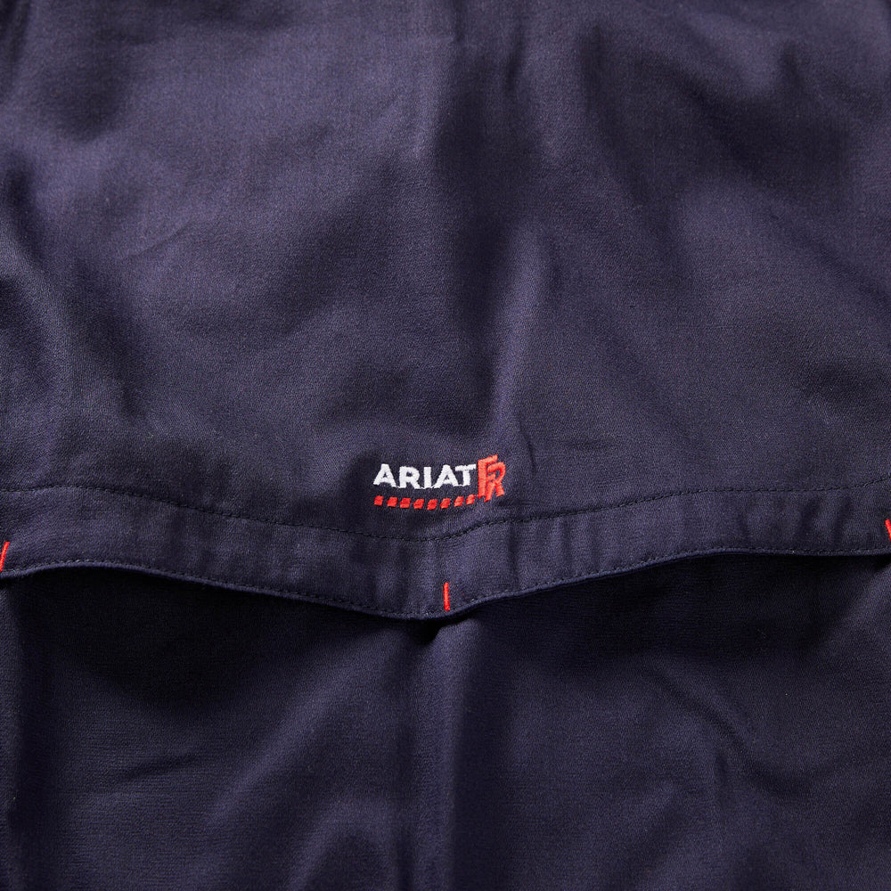 FR Solid Vent Work Shirt Men - NAVY