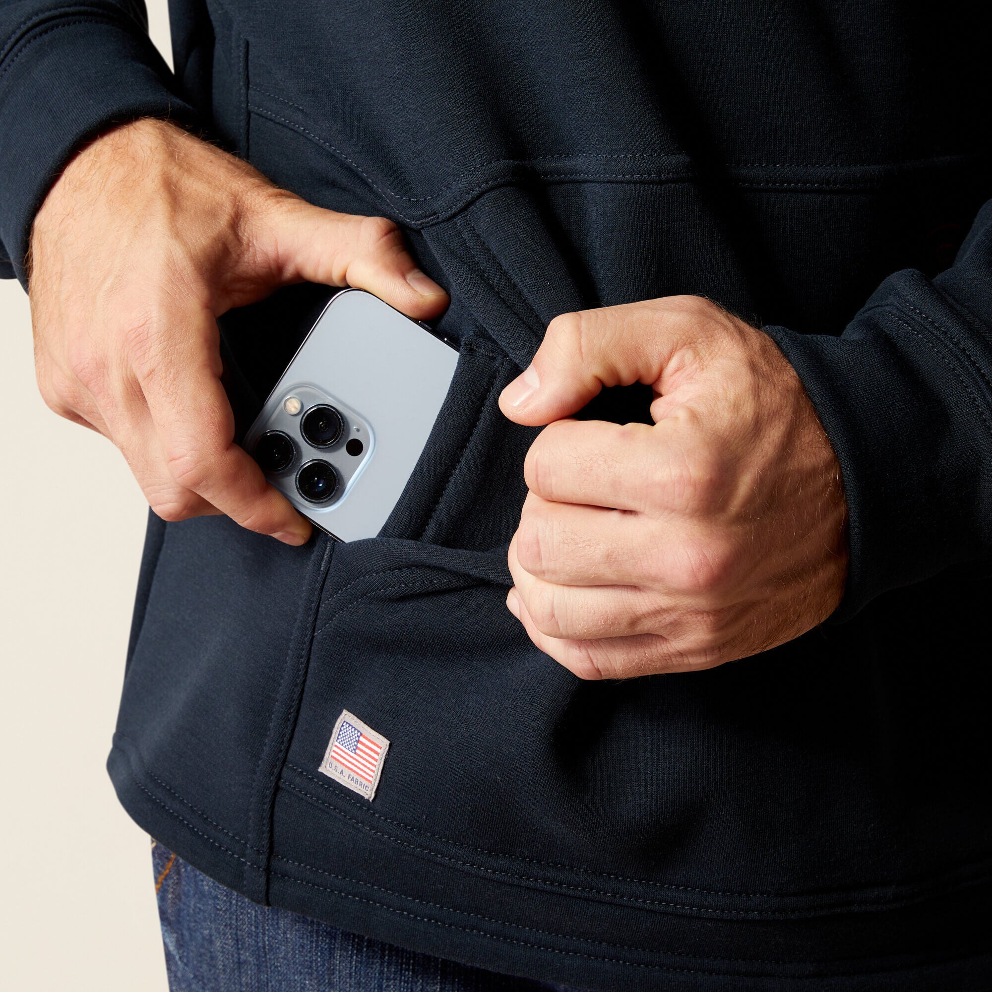 FR Primo Fleece 2.0 Hoodie Men - NAVY