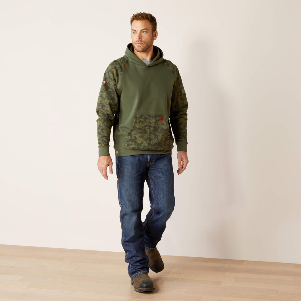 FR DuraStretch Patriot Hoodie Men - BEETLE DIGI CAMO