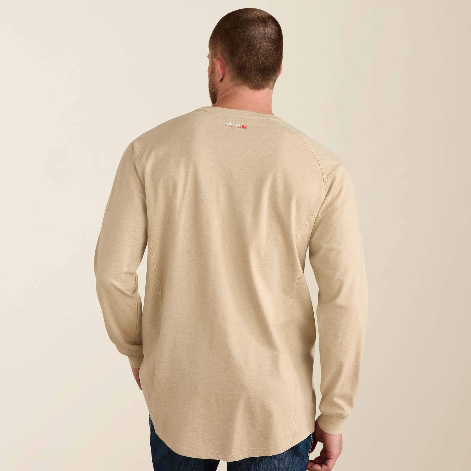 FR Air Crew T-Shirt Men - SAND HEATHER