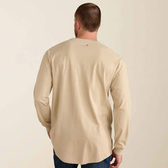 FR Air Crew T-Shirt Men - SAND HEATHER