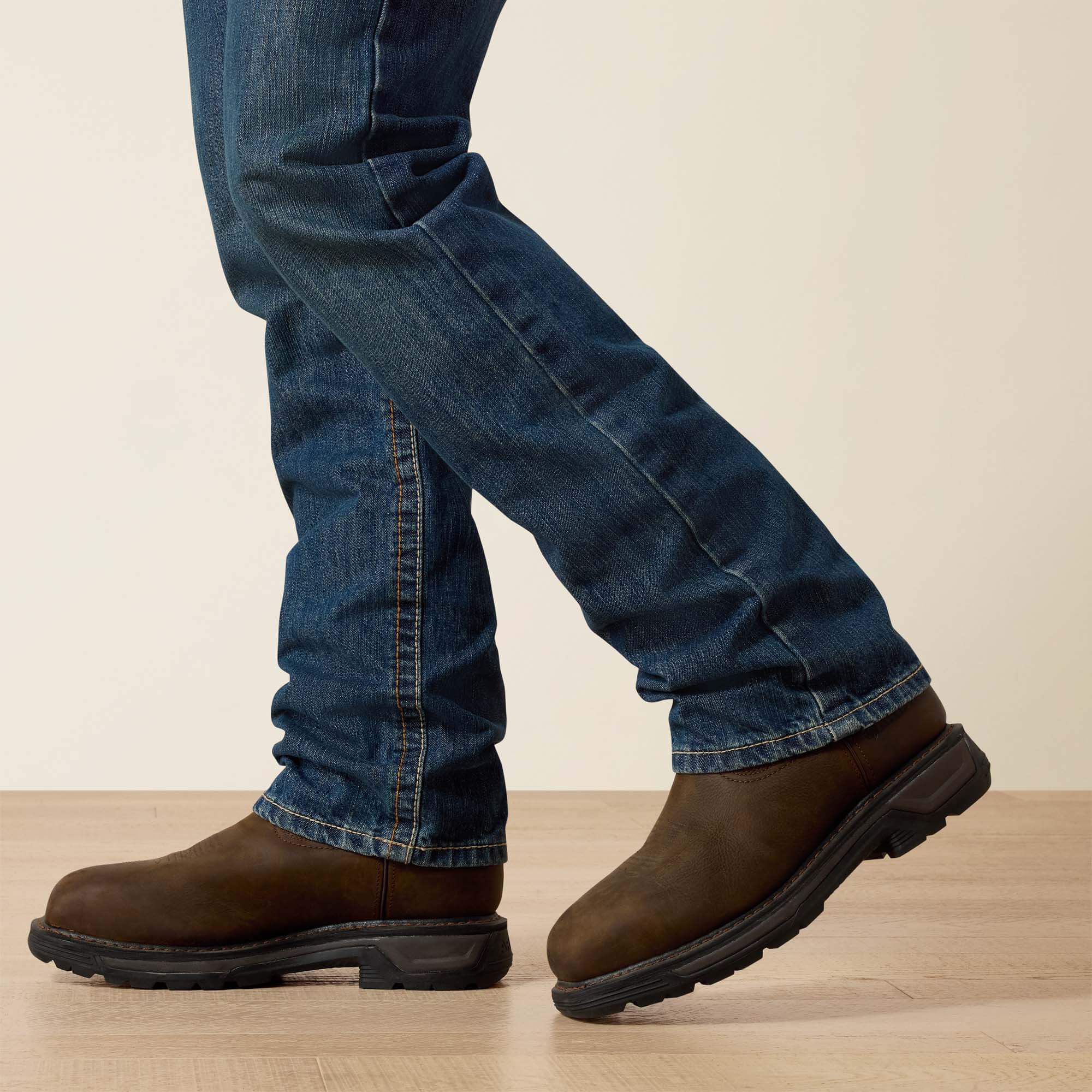 FR M5 Straight Basic Stackable Straight Leg Jean Men - CLAY