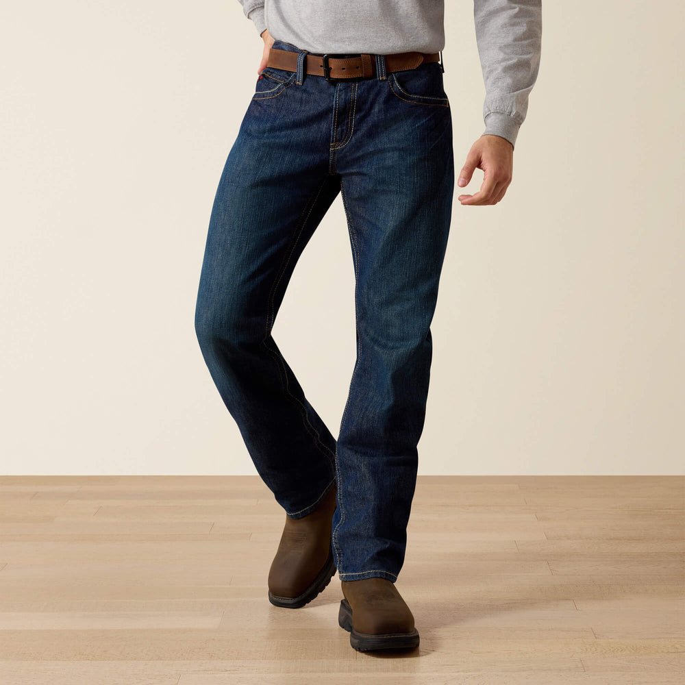 FR M3 Loose Basic Stackable Straight Leg Jean Men - SHALE